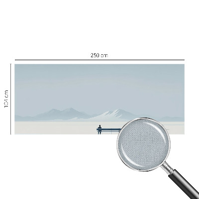 Samolepicí dekorativní fototapeta Minimalistická krajina