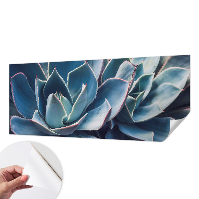 Moderní samolepicí fototapeta Zelená aloe