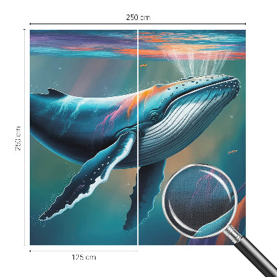 Samolepicí fototapeta na míru Mořský obr