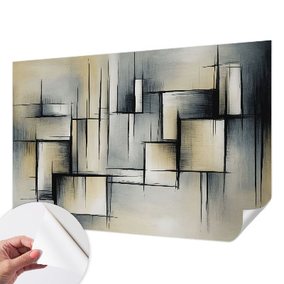 Samolepicí dekorativní fototapeta Abstraktní geometrie