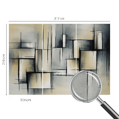 Samolepicí dekorativní fototapeta Abstraktní geometrie