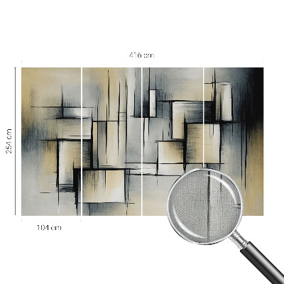 Samolepicí dekorativní fototapeta Abstraktní geometrie