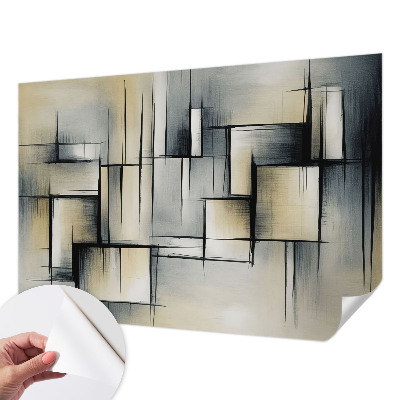 Samolepicí dekorativní fototapeta Abstraktní geometrie