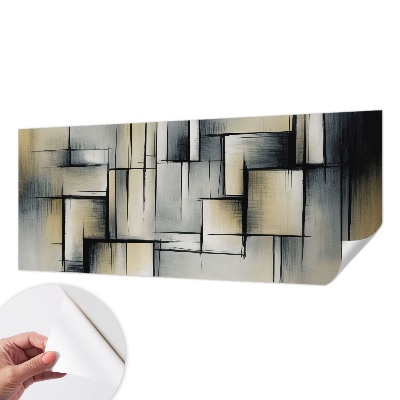 Samolepicí dekorativní fototapeta Abstraktní geometrie
