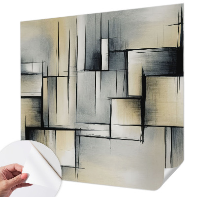 Samolepicí dekorativní fototapeta Abstraktní geometrie