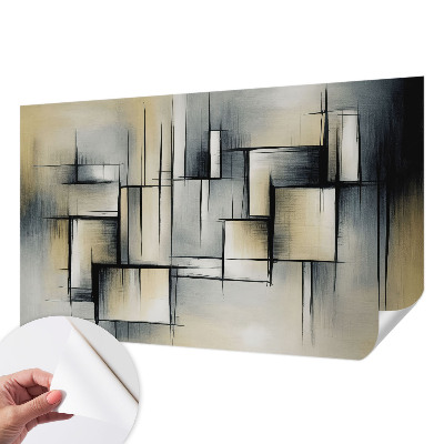 Samolepicí dekorativní fototapeta Abstraktní geometrie