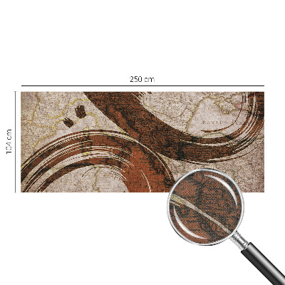 Fototapeta pro kluka Umělecká mapa