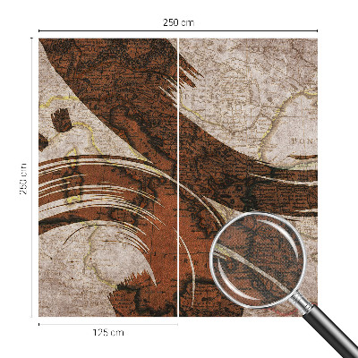 Fototapeta pro kluka Umělecká mapa