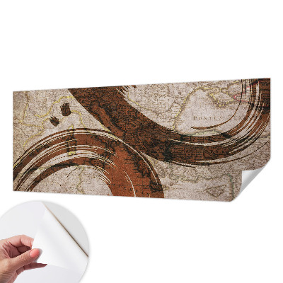 Fototapeta pro kluka Umělecká mapa