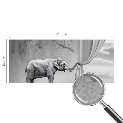 Samolepicí fototapeta na míru Surrealistický slon