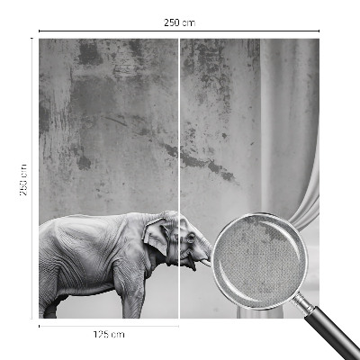 Samolepicí fototapeta na míru Surrealistický slon