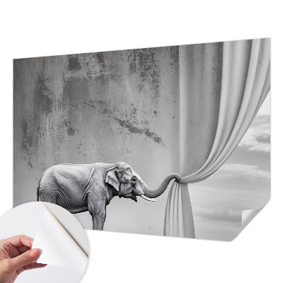 Samolepicí fototapeta na míru Surrealistický slon