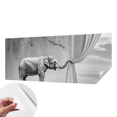 Samolepicí fototapeta na míru Surrealistický slon