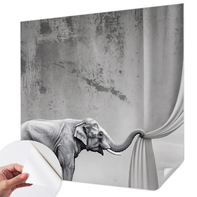 Samolepicí fototapeta na míru Surrealistický slon