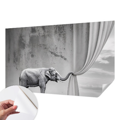 Samolepicí fototapeta na míru Surrealistický slon
