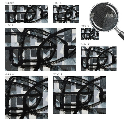 Samolepící tapeta Expresivní geometrie