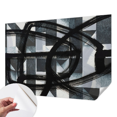 Samolepící tapeta Expresivní geometrie