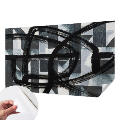 Samolepící tapeta Expresivní geometrie