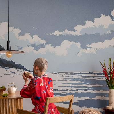 Samolepicí fototapeta do ložnice Ticho na pláži