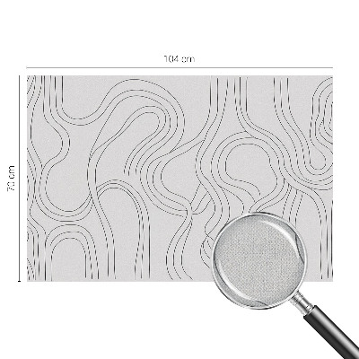 Fototapeta do dětského pokoje Organické linie