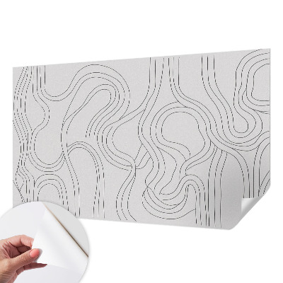 Fototapeta do dětského pokoje Organické linie