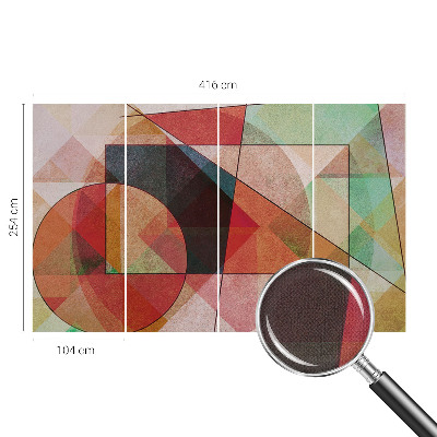 Fototapeta pro kluka Geometrická abstrakce
