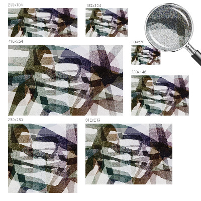 Samolepicí dekorativní fototapeta Barevné mašle