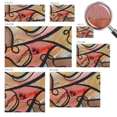 Samolepicí fototapeta na zeď Barevný pohyb