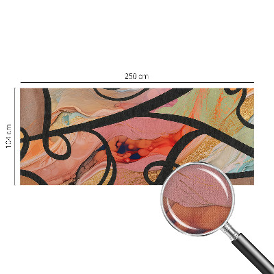 Samolepicí fototapeta na zeď Barevný pohyb