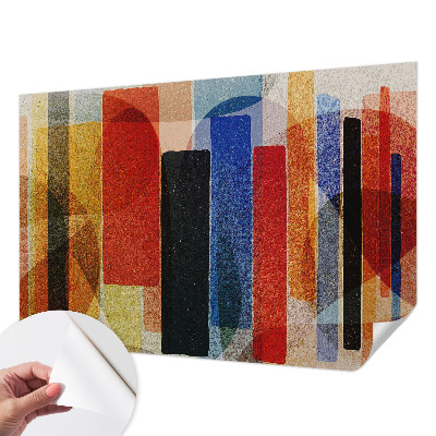 Samolepicí fototapeta do obýváků Geometrické tvary