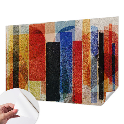 Samolepicí fototapeta do obýváků Geometrické tvary