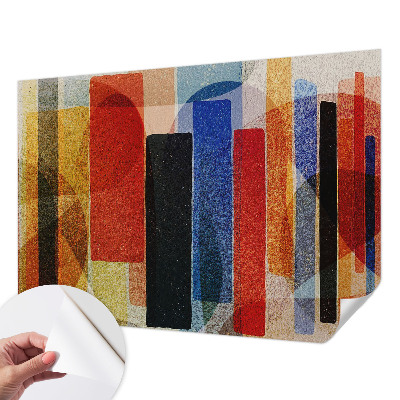 Samolepicí fototapeta do obýváků Geometrické tvary