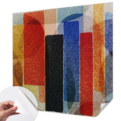 Samolepicí fototapeta do obýváků Geometrické tvary