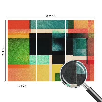 Moderní samolepicí fototapeta Geometrická abstrakce