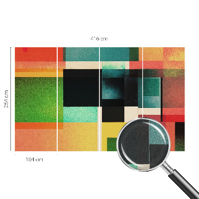Moderní samolepicí fototapeta Geometrická abstrakce