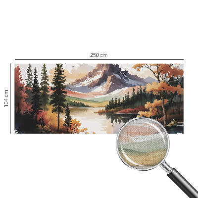 Samolepicí fototapeta na míru Horský podzim