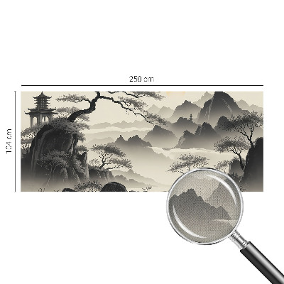 Samolepící fototapeta 3d Východní krajina