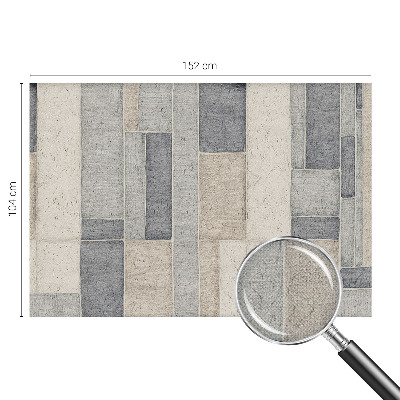 Samolepicí fototapeta na zeď Geometrická mozaika