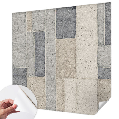 Samolepicí fototapeta na zeď Geometrická mozaika