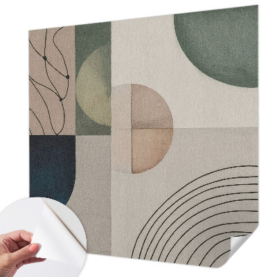 Fototapeta pro holku Geometrické tvary