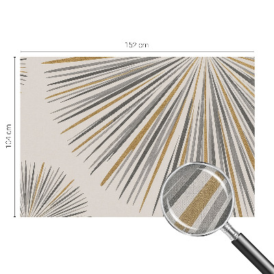 Samolepicí fototapeta na míru Geometrické vějíře