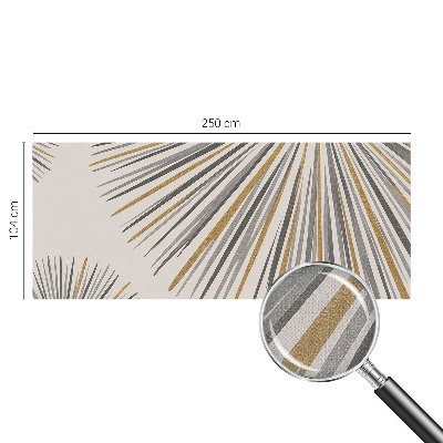 Samolepicí fototapeta na míru Geometrické vějíře