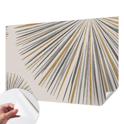 Samolepicí fototapeta na míru Geometrické vějíře