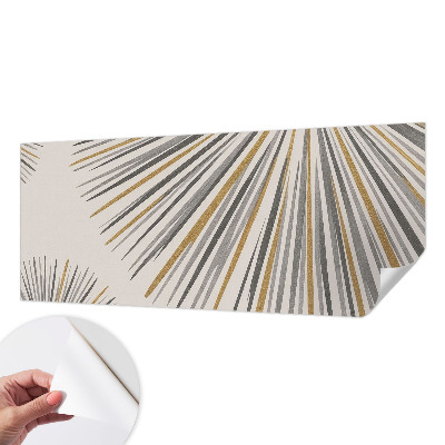 Samolepicí fototapeta na míru Geometrické vějíře