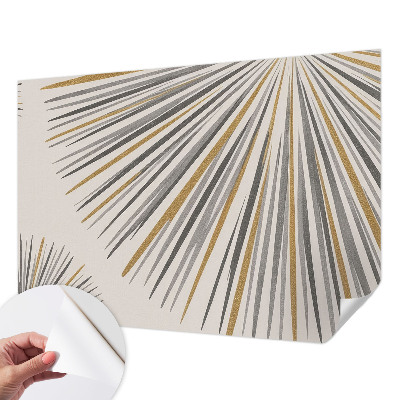 Samolepicí fototapeta na míru Geometrické vějíře