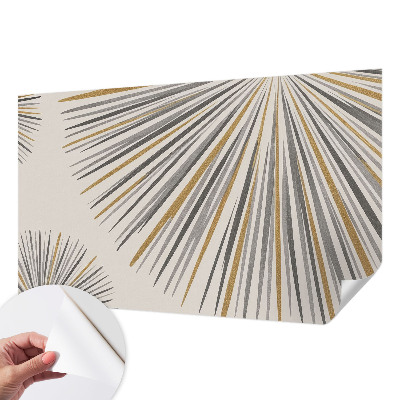 Samolepicí fototapeta na míru Geometrické vějíře