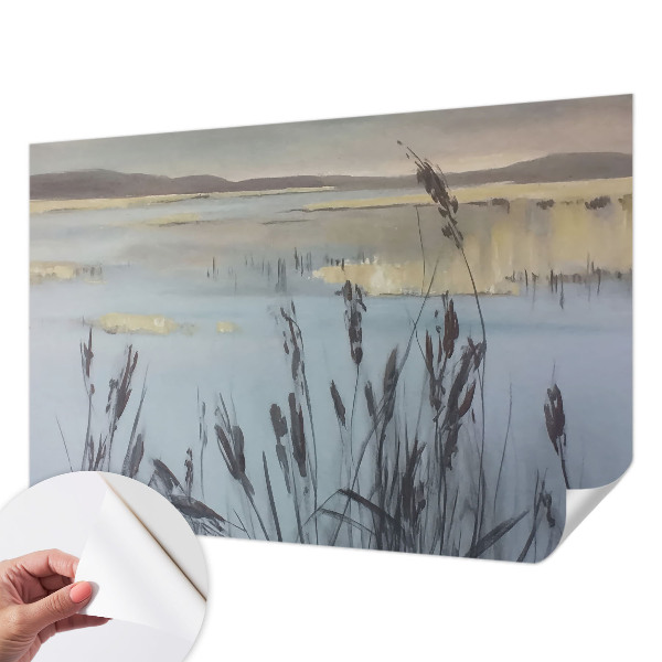 Samolepicí fototapeta do ložnice Klidné jezero