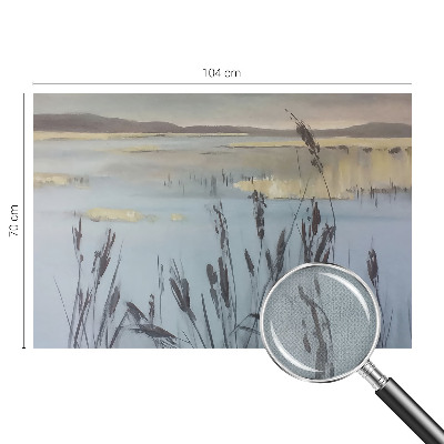 Samolepicí fototapeta do ložnice Klidné jezero