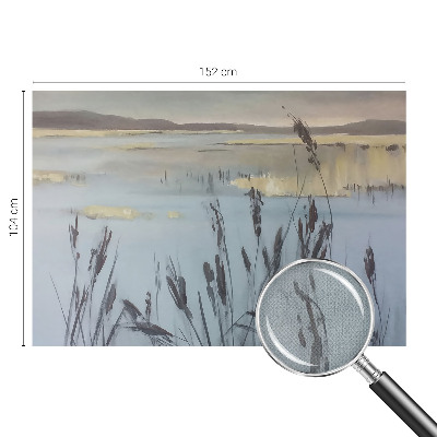 Samolepicí fototapeta do ložnice Klidné jezero