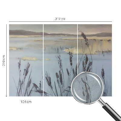 Samolepicí fototapeta do ložnice Klidné jezero